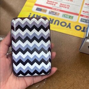 Chevron Patterned Portable Charger